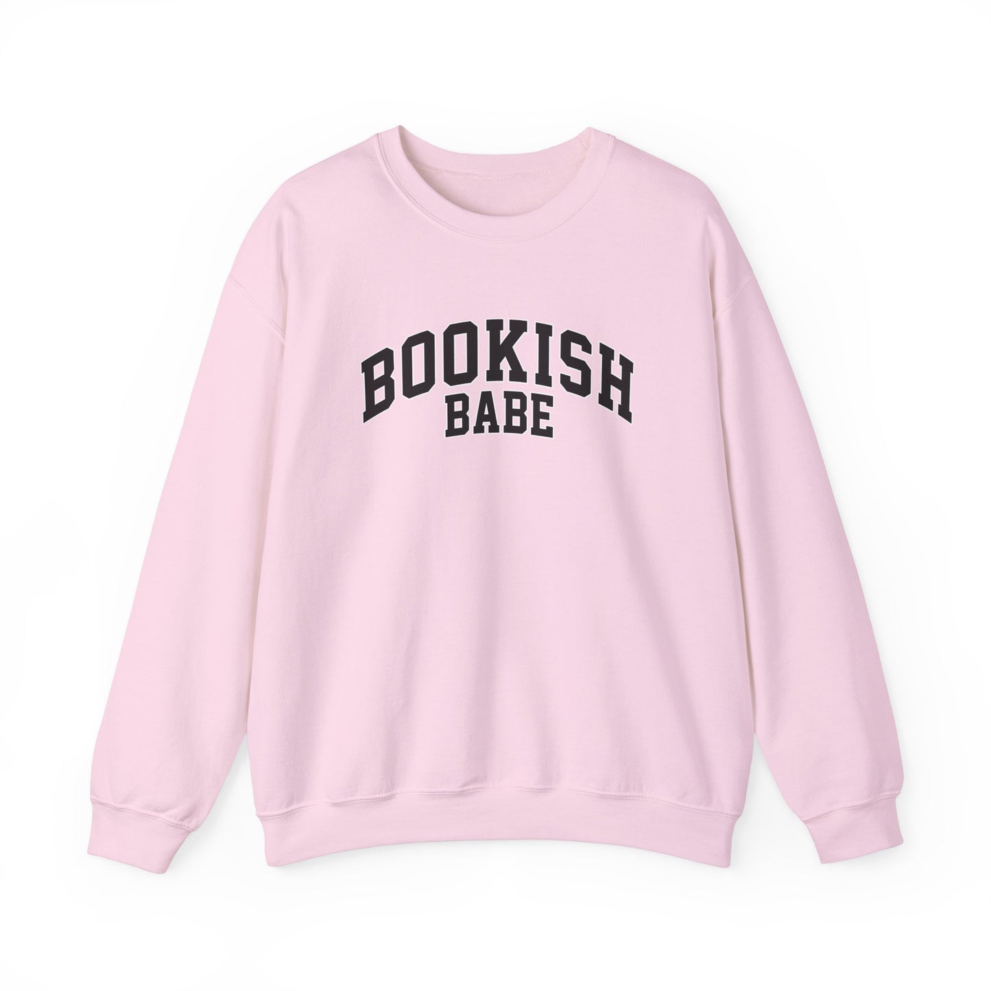 Varsity Black Bookish Babe – Cozy, Classic, and Made for Readers