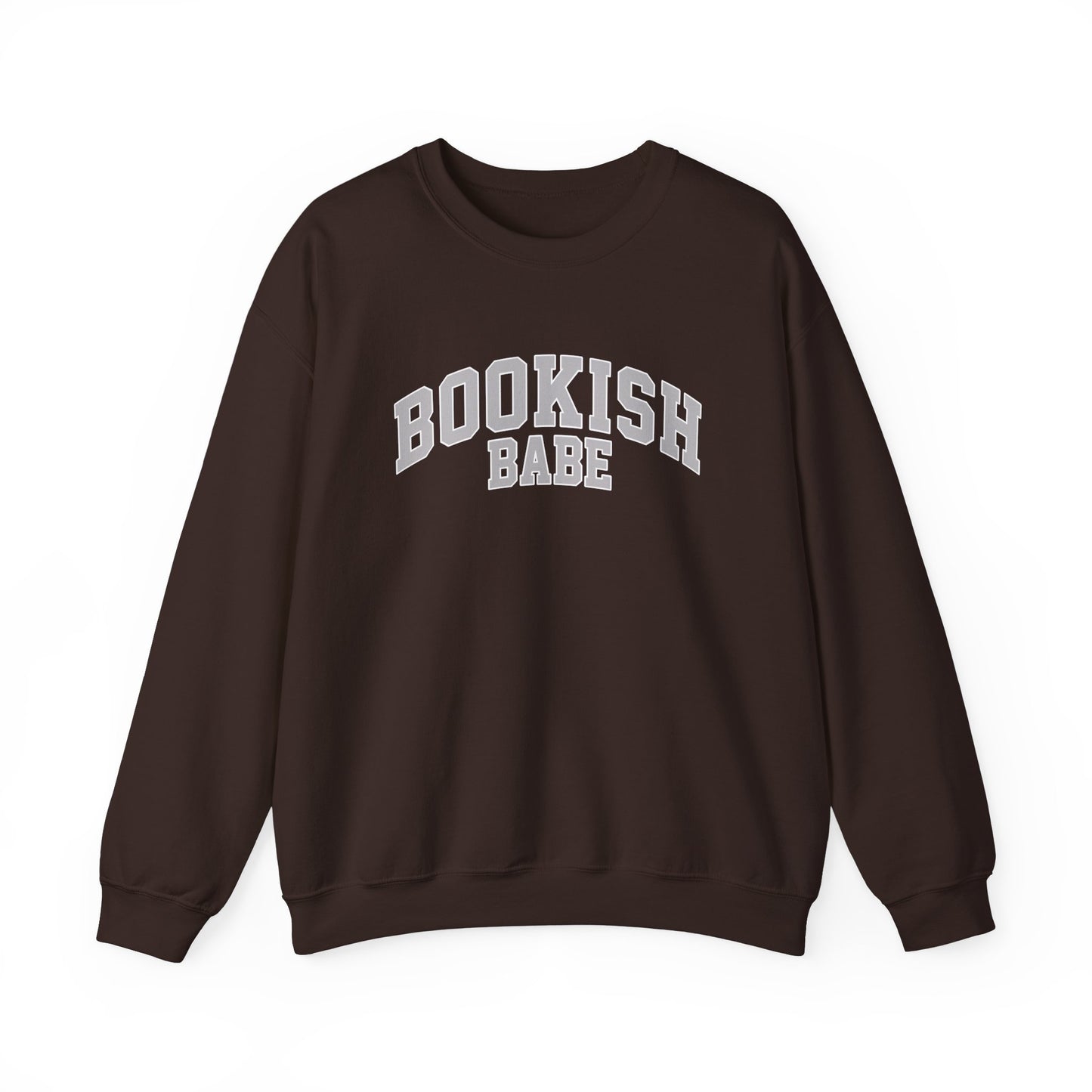 Varsity Grey Bookish Babe– Cozy, Classic, and Perfect for Your TBR Days