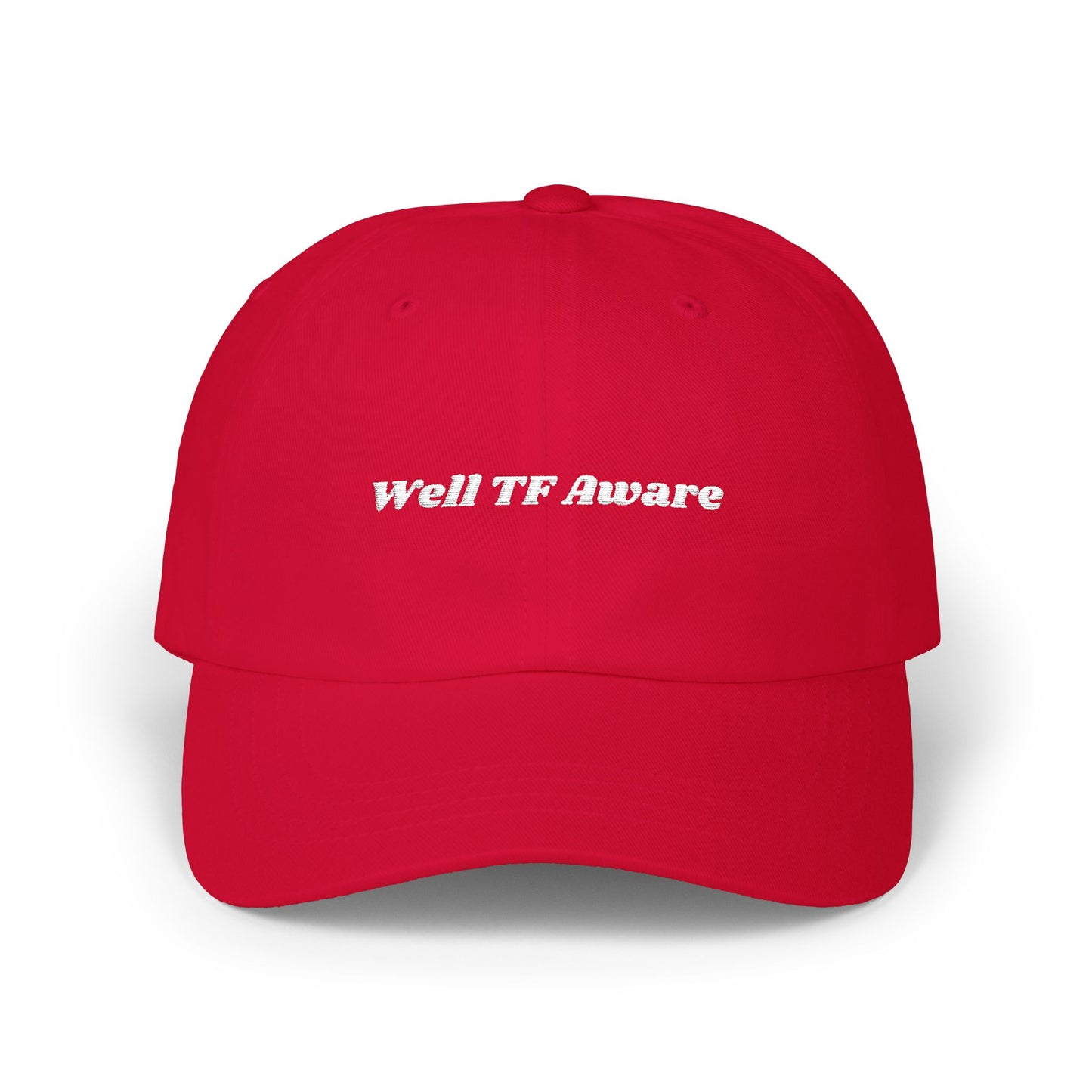 "Well TF Aware" Dad Cap for Book Girlies