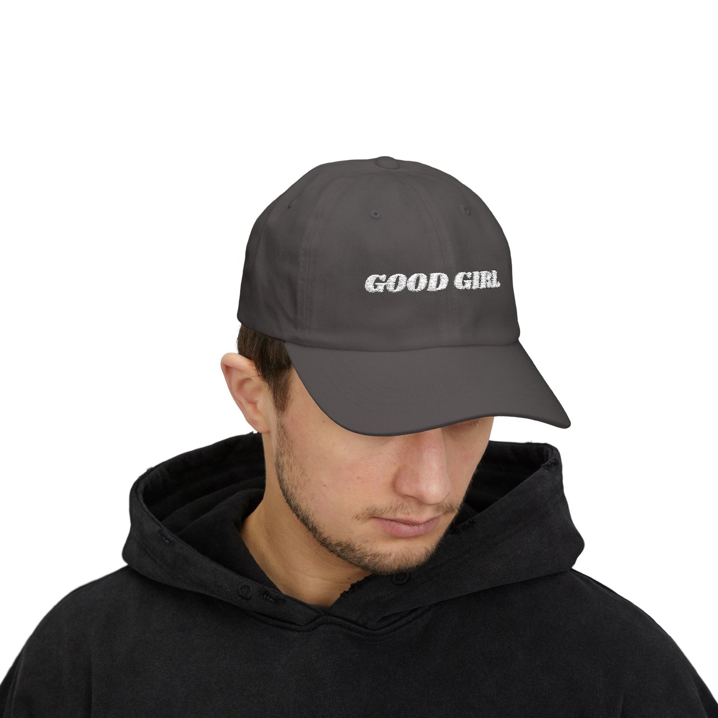 "Good Girl" Classic Dad Cap Book Girly Hat