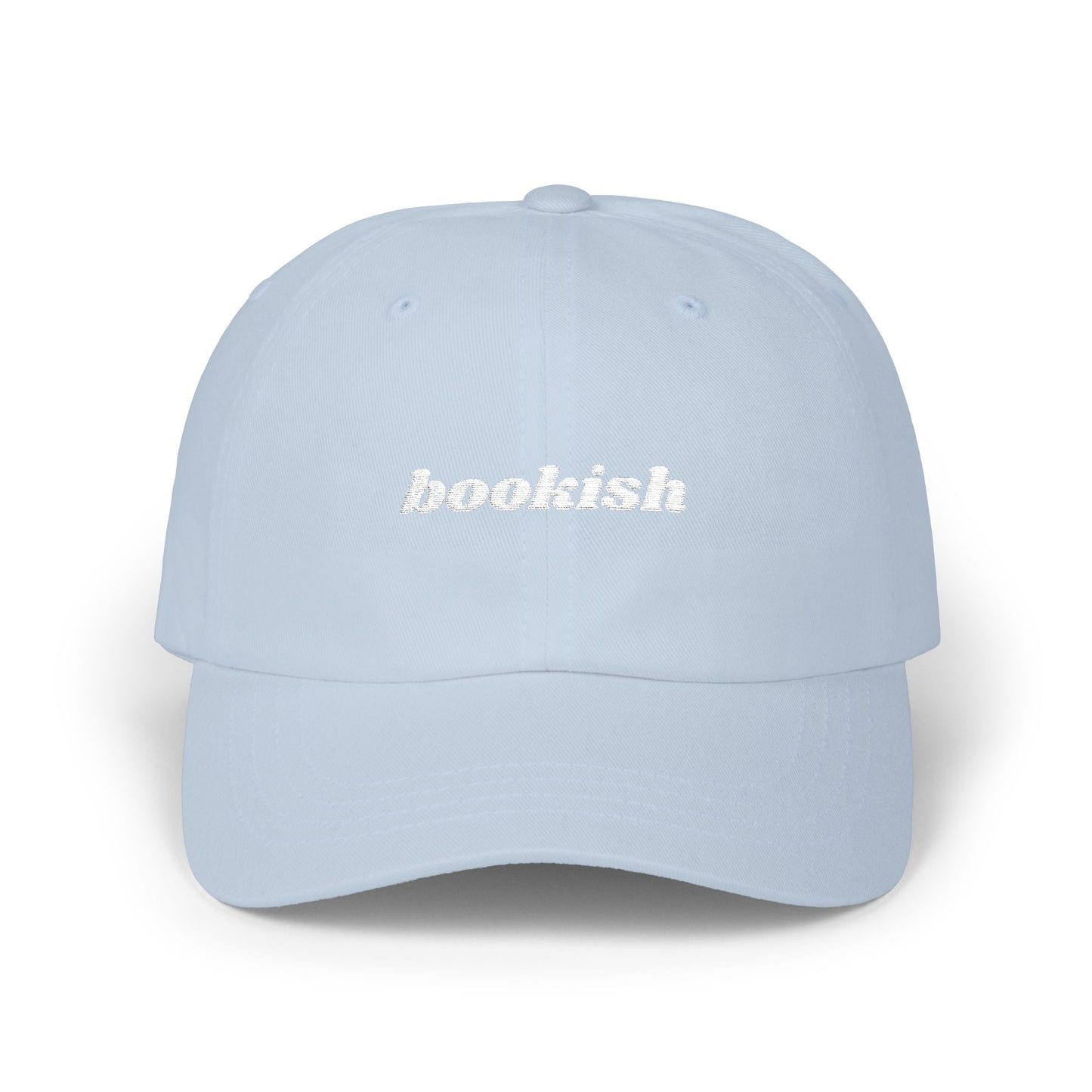 "bookish" Lowercase Classic Dad Cap for Book Lovers