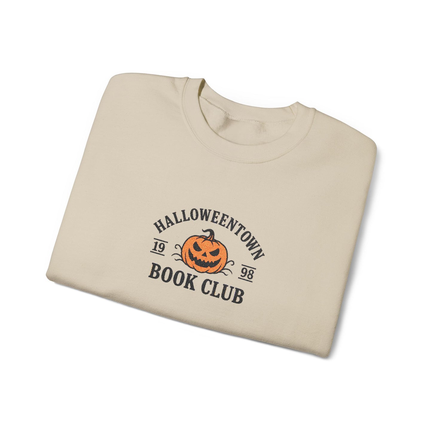 Halloweentown Book Club Crewneck – Black Stitching