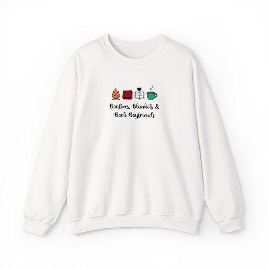 Bonfires, Blankets & Book Boyfriends Crewneck
