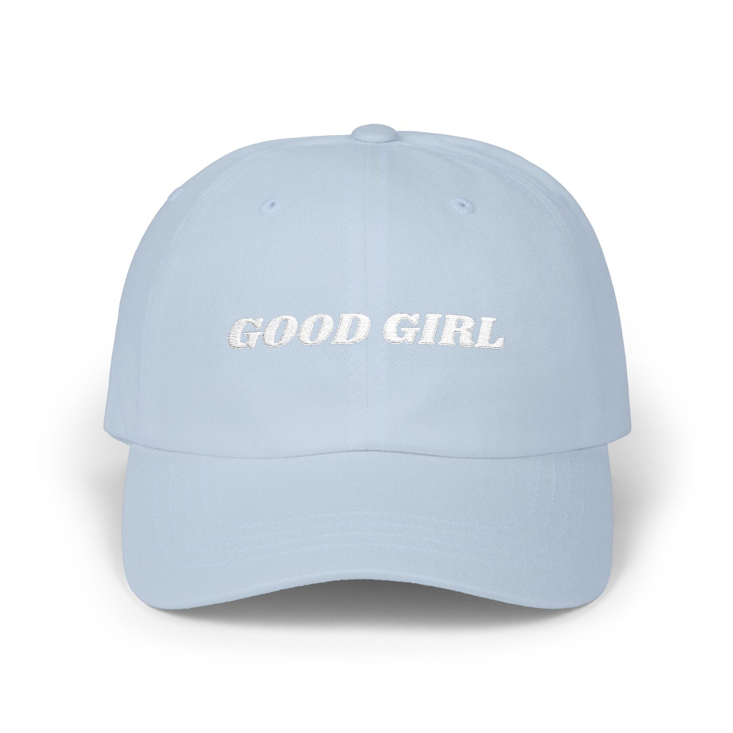 "Good Girl" Classic Dad Cap Book Girly Hat