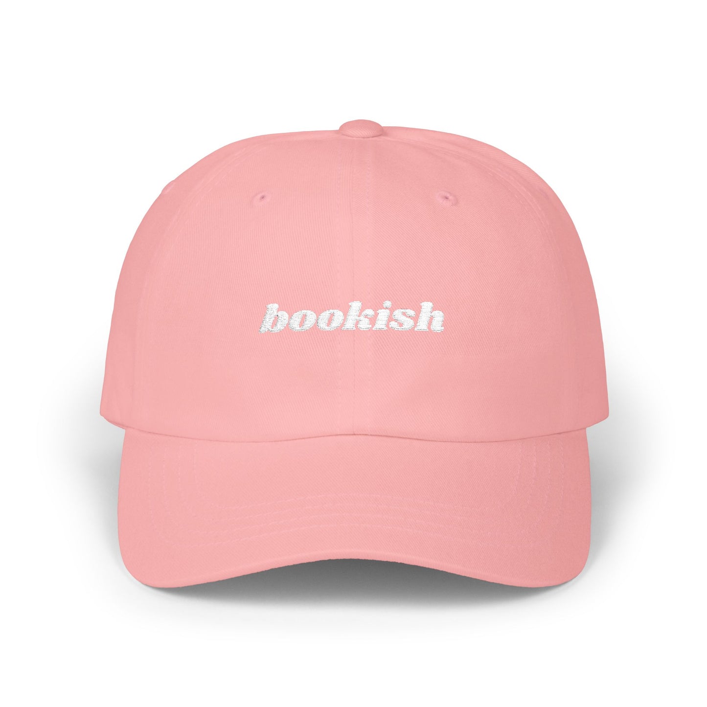 "bookish" Lowercase Classic Dad Cap for Book Lovers