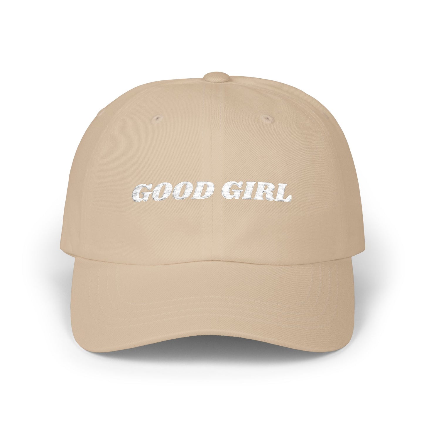 "Good Girl" Classic Dad Cap Book Girly Hat