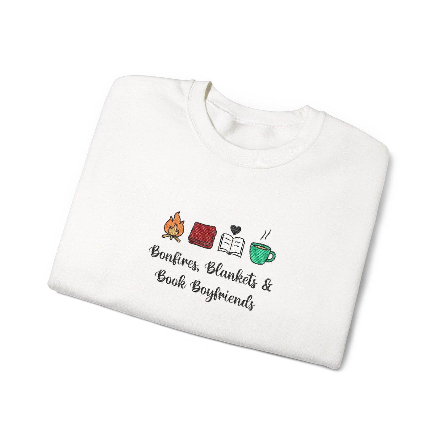 Bonfires, Blankets & Book Boyfriends Crewneck