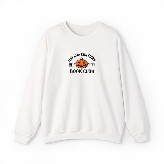 Halloweentown Book Club Crewneck – Black Stitching