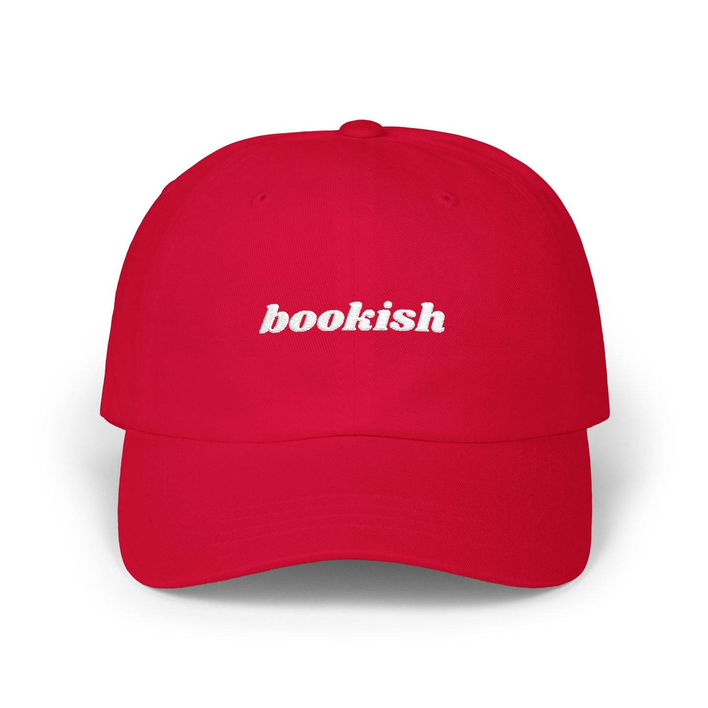 "bookish" Lowercase Classic Dad Cap for Book Lovers