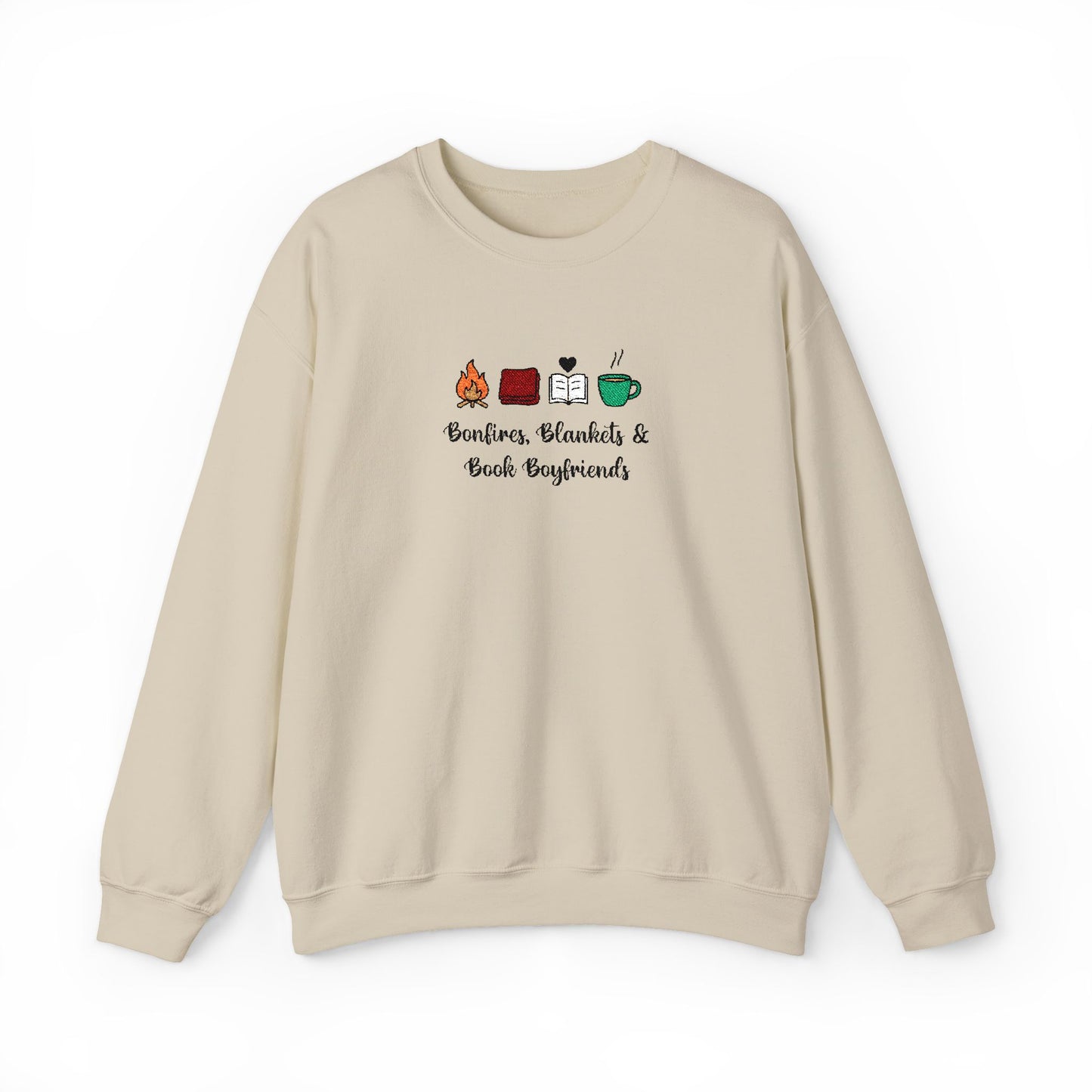 Bonfires, Blankets & Book Boyfriends Crewneck