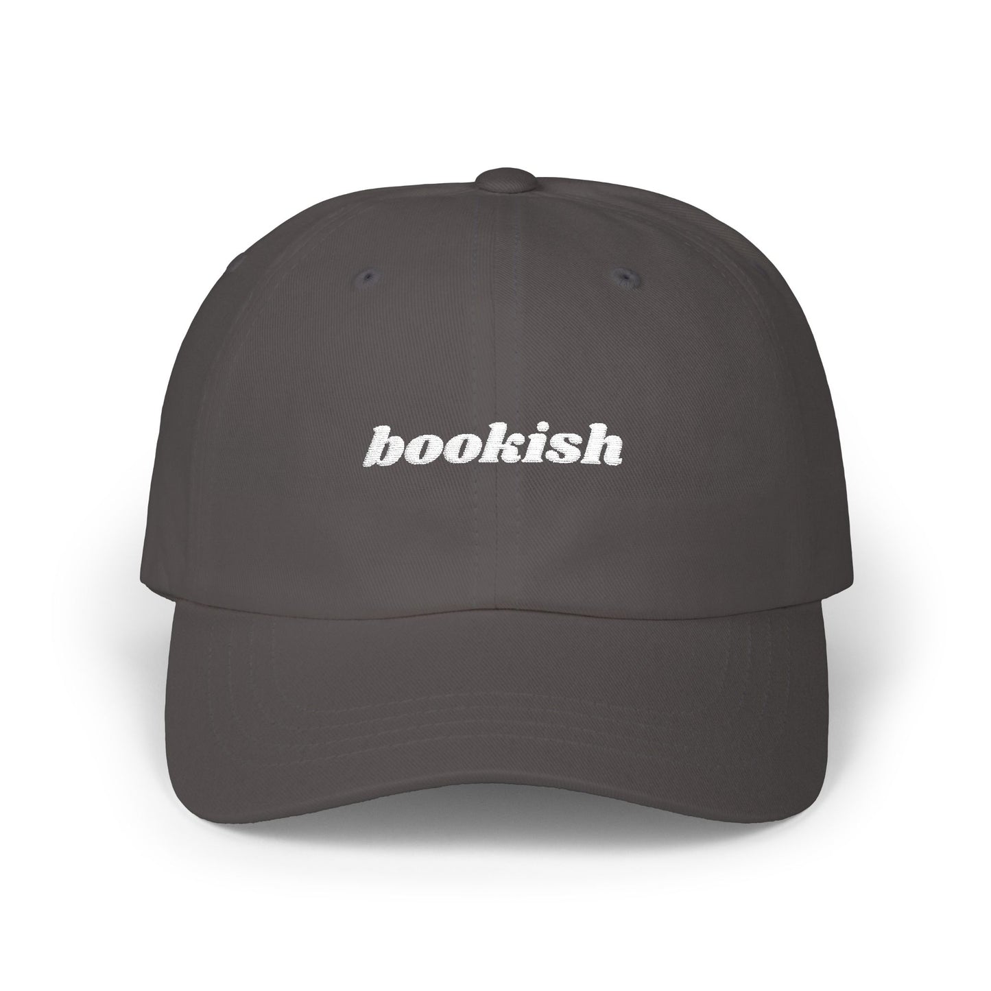 "bookish" Lowercase Classic Dad Cap for Book Lovers