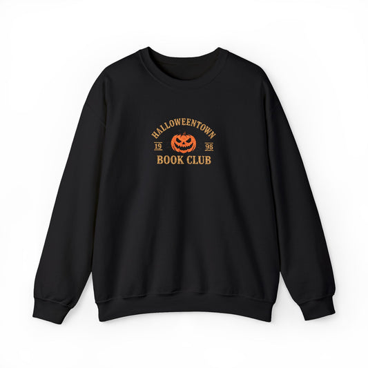 Halloweentown Book Club Crewneck – Gold Stitching