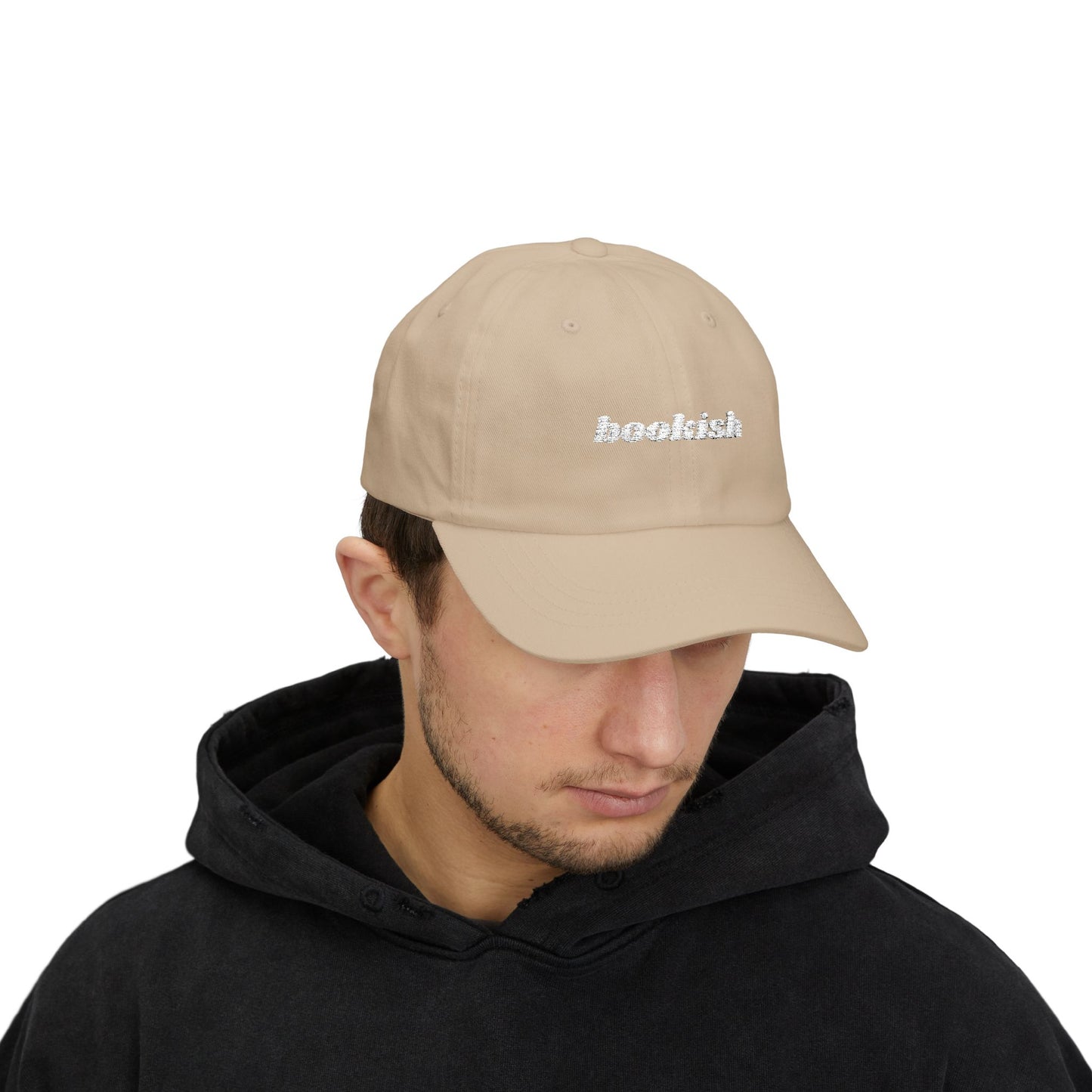 "bookish" Lowercase Classic Dad Cap for Book Lovers