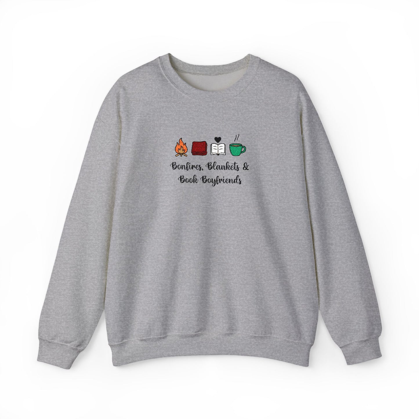 Bonfires, Blankets & Book Boyfriends Crewneck