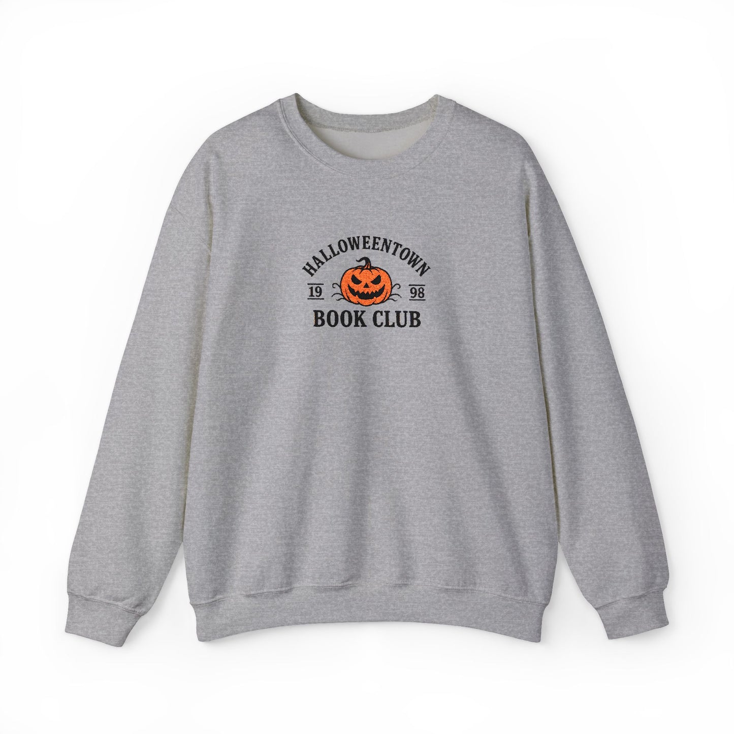 Halloweentown Book Club Crewneck – Black Stitching
