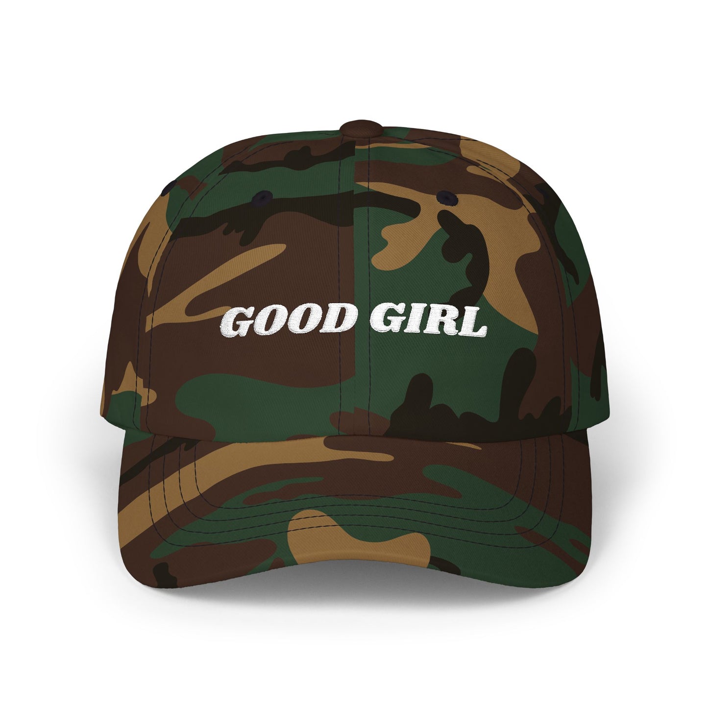 "Good Girl" Classic Dad Cap Book Girly Hat