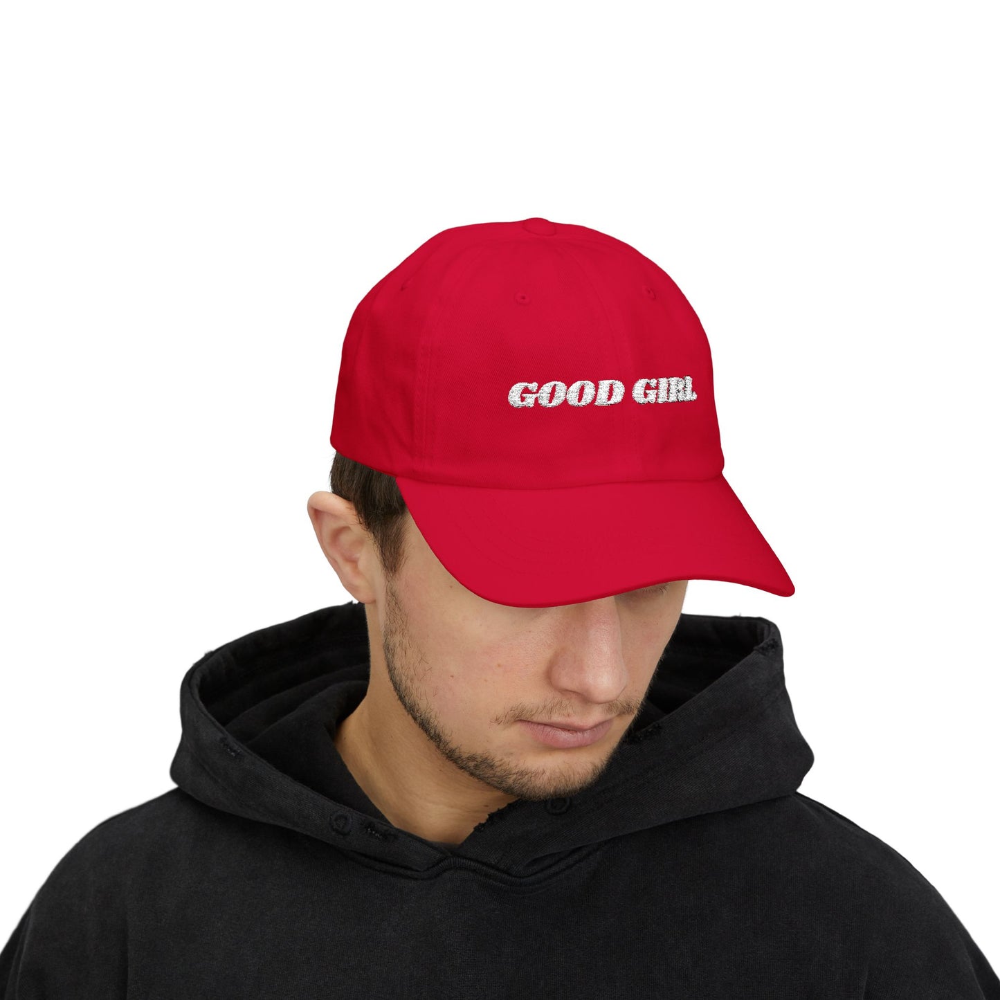 "Good Girl" Classic Dad Cap Book Girly Hat