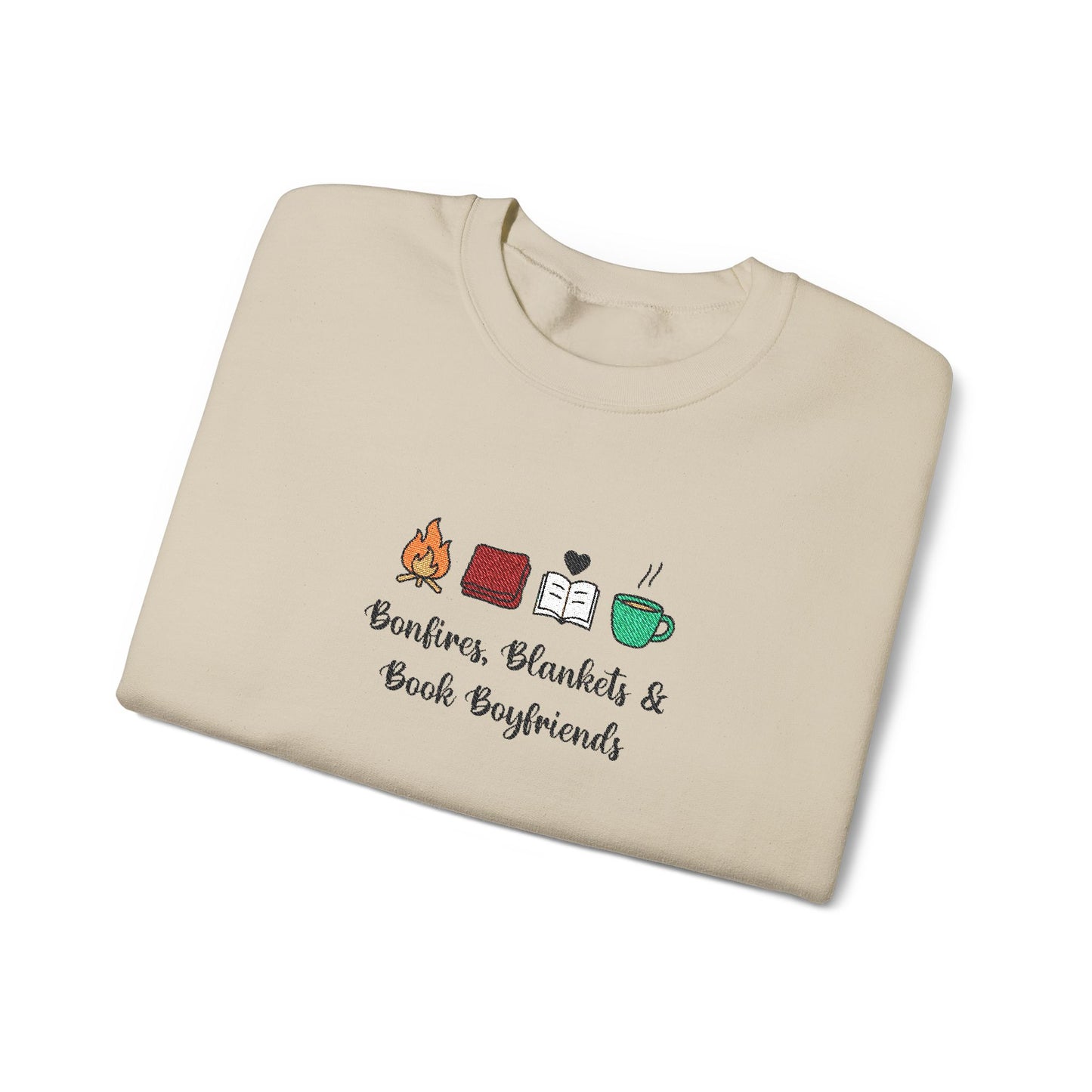 Bonfires, Blankets & Book Boyfriends Crewneck