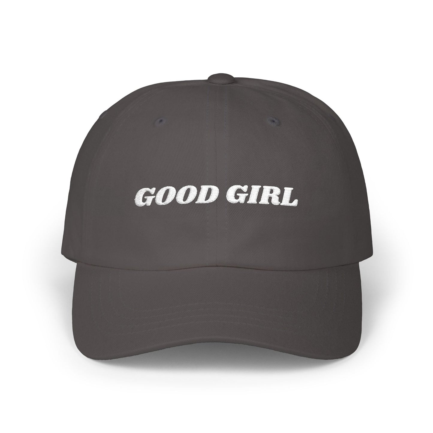 "Good Girl" Classic Dad Cap Book Girly Hat