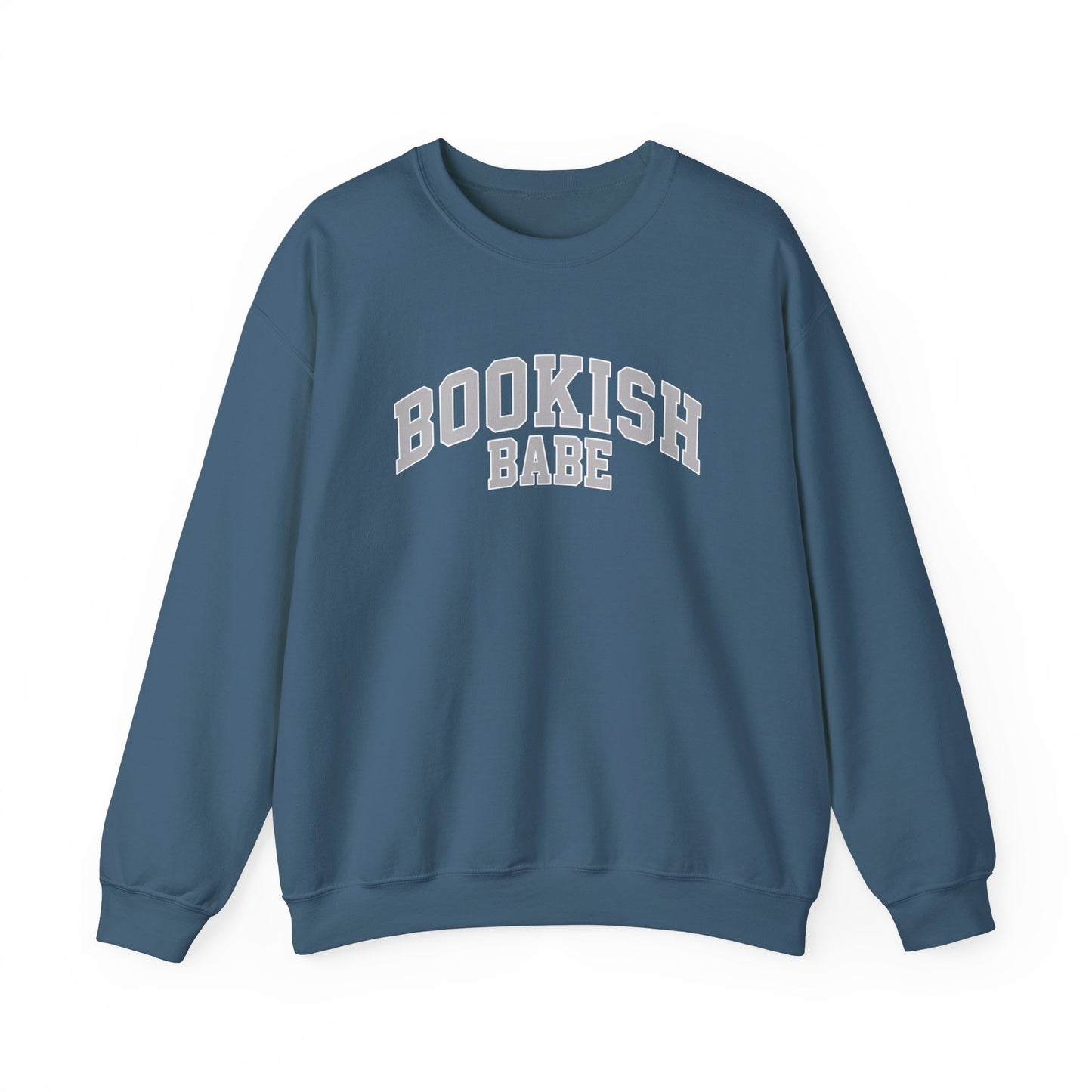 Varsity Grey Bookish Babe– Cozy, Classic, and Perfect for Your TBR Days