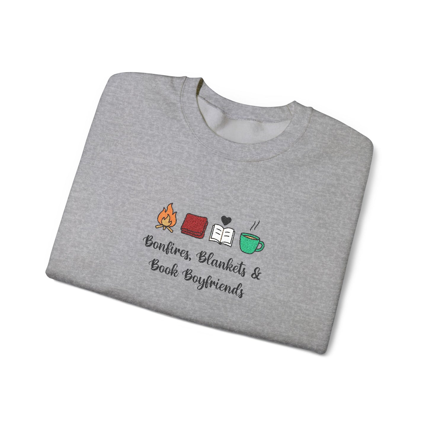 Bonfires, Blankets & Book Boyfriends Crewneck