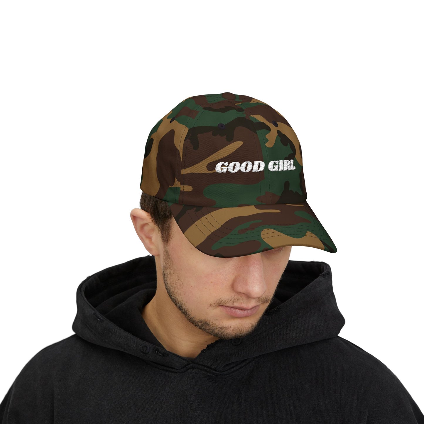 "Good Girl" Classic Dad Cap Book Girly Hat