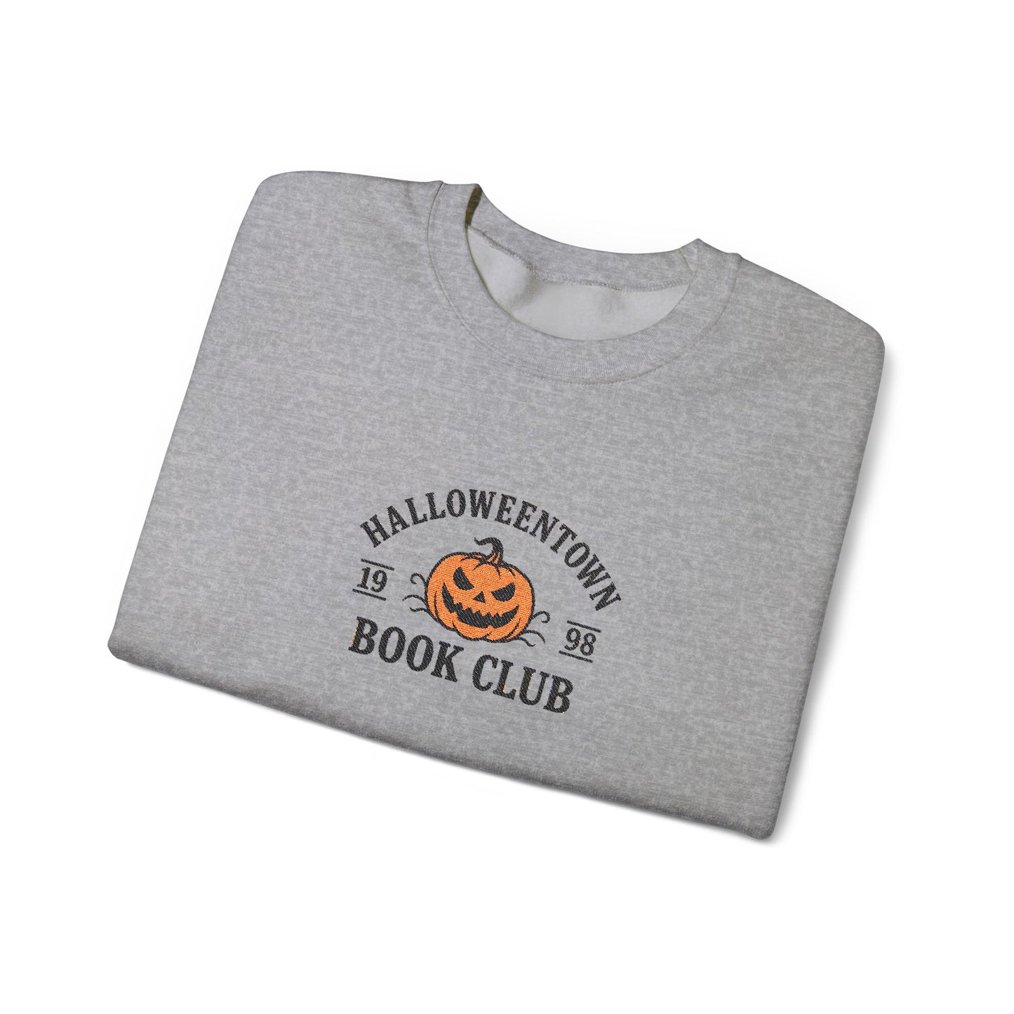 Halloweentown Book Club Crewneck – Black Stitching