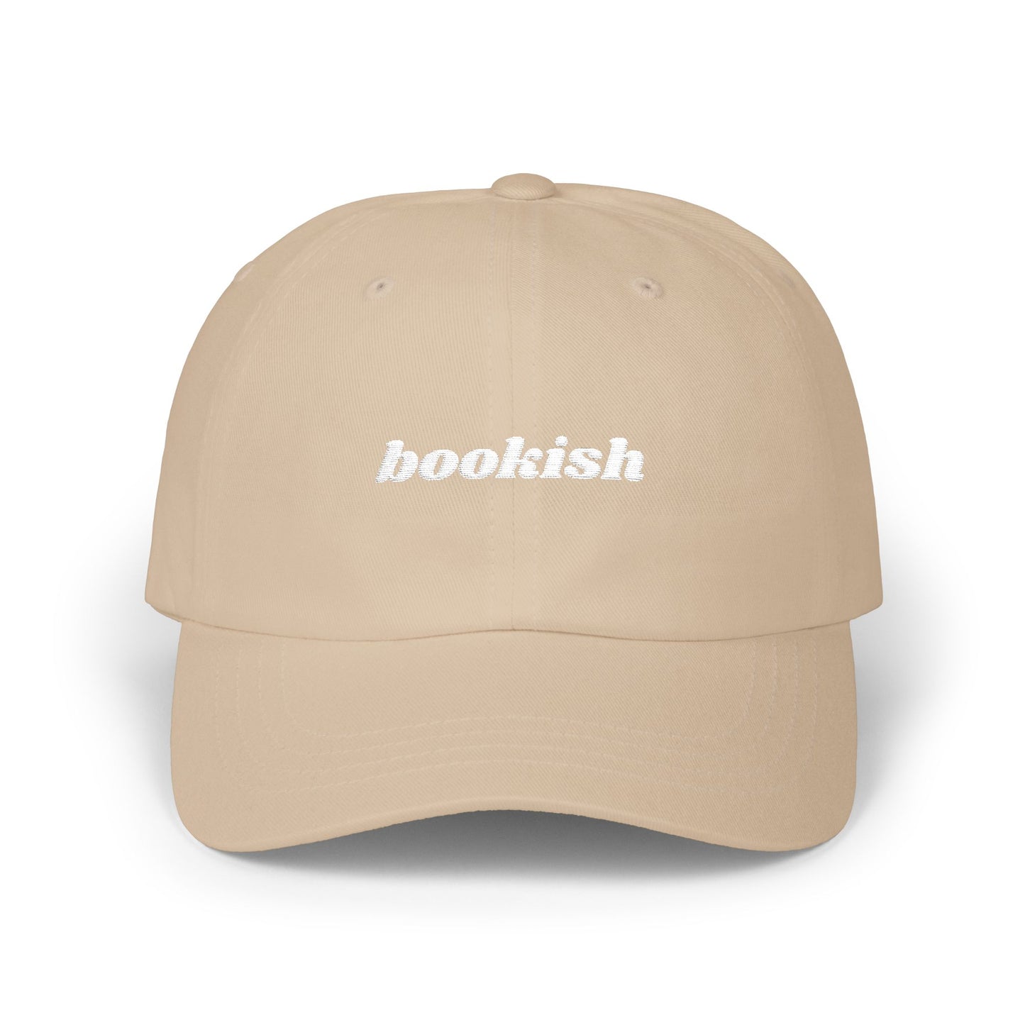 "bookish" Lowercase Classic Dad Cap for Book Lovers