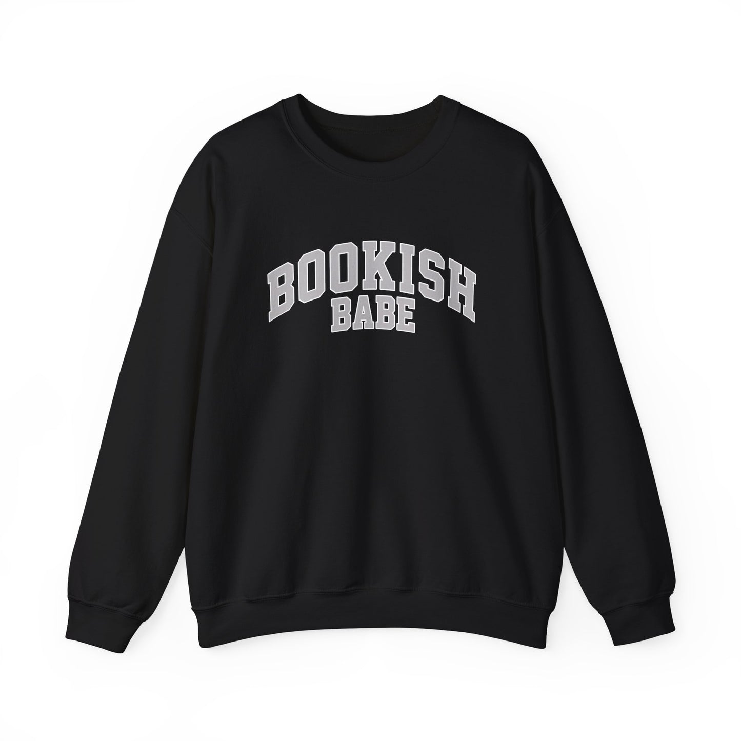 Varsity Grey Bookish Babe– Cozy, Classic, and Perfect for Your TBR Days