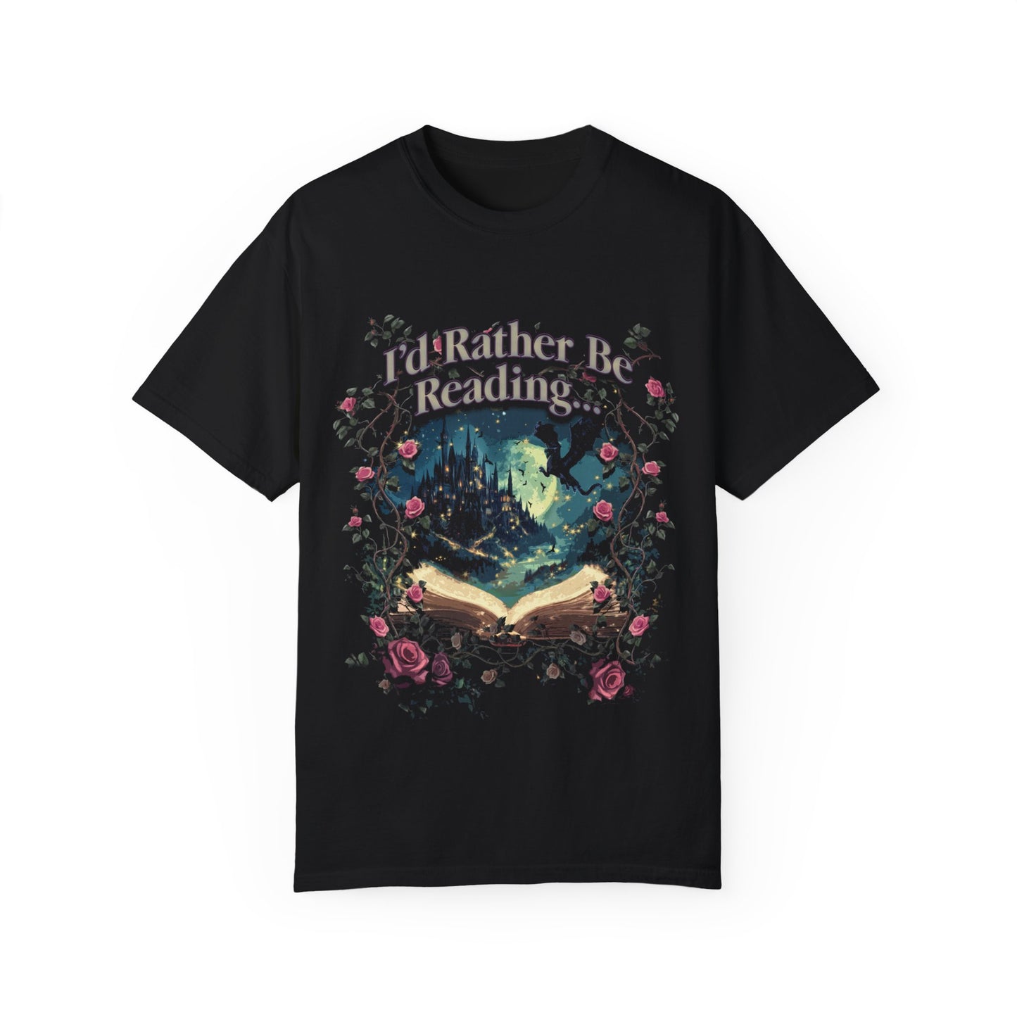 “I’d Rather Be Reading” – Romantasy Comfort Colors Tee