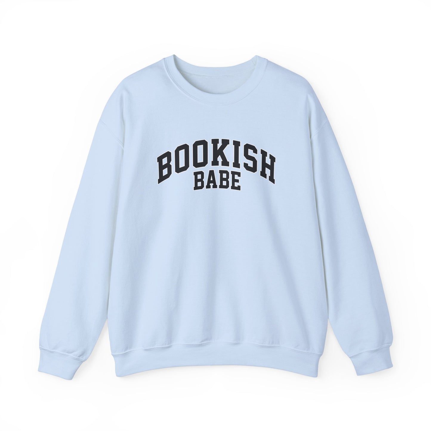 Varsity Black Bookish Babe – Cozy, Classic, and Made for Readers