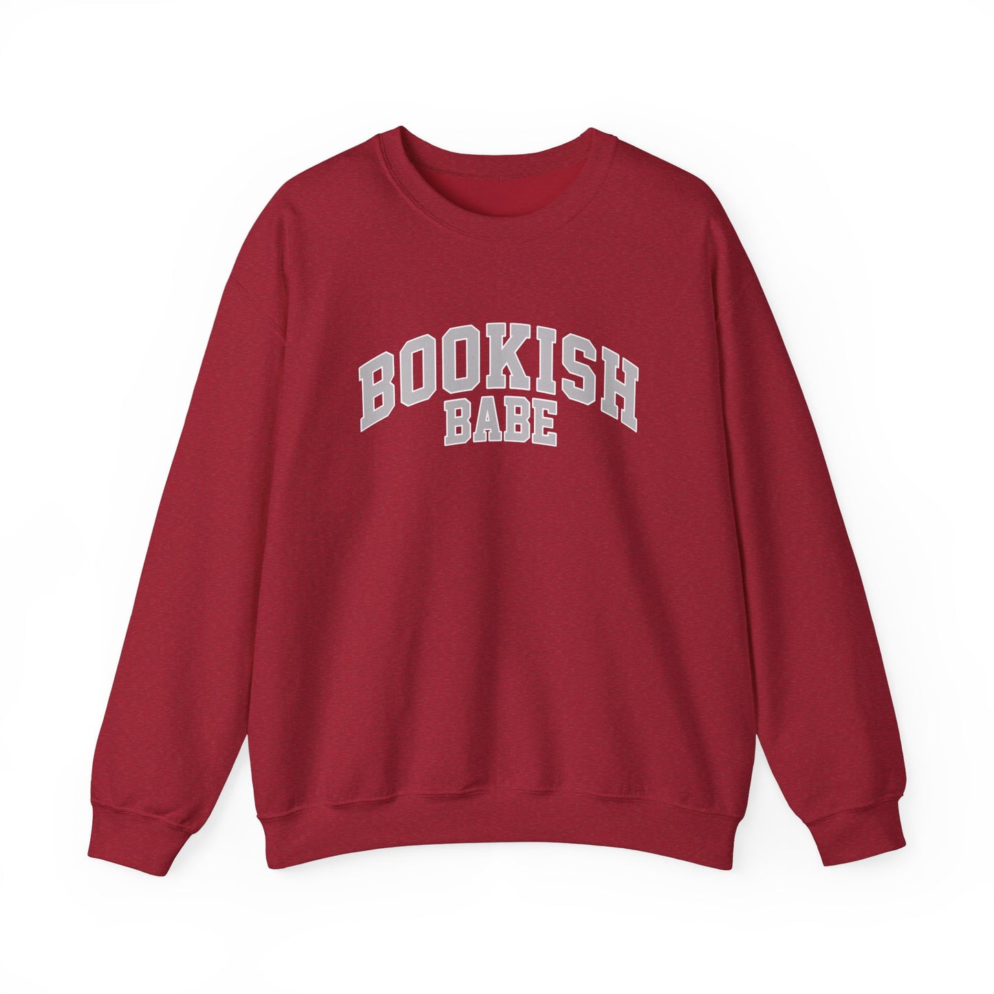 Varsity Grey Bookish Babe– Cozy, Classic, and Perfect for Your TBR Days