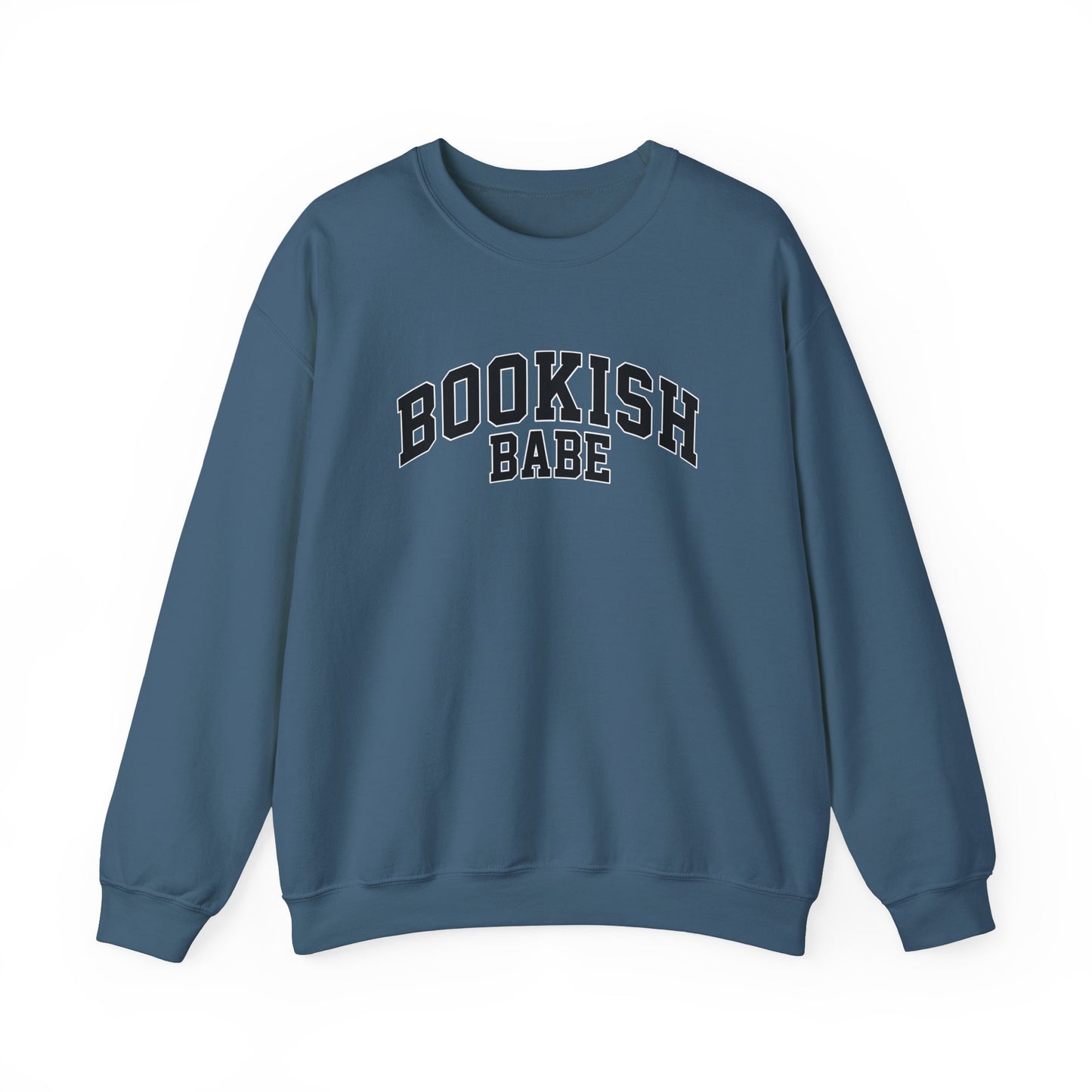 Varsity Black Bookish Babe – Cozy, Classic, and Made for Readers