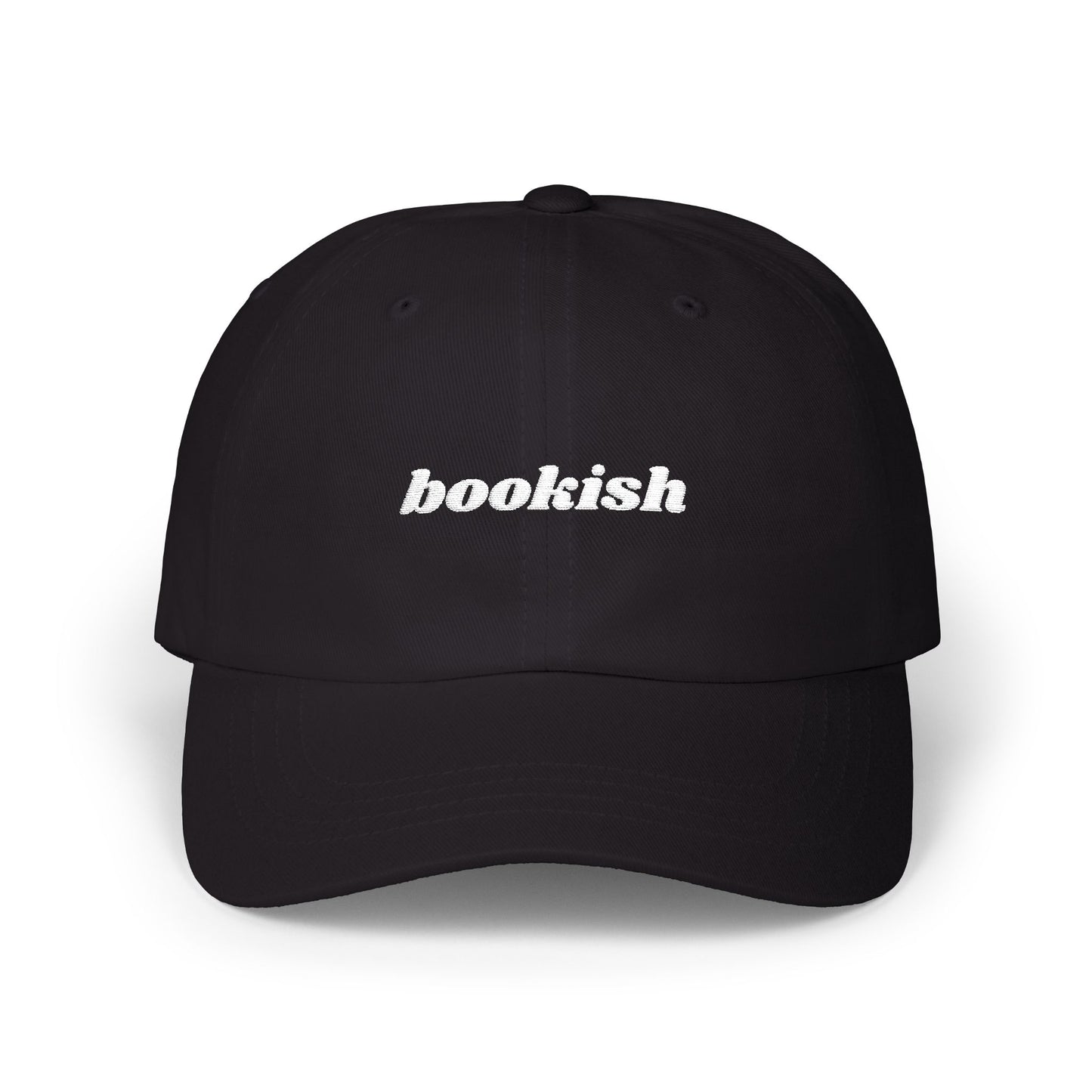 "bookish" Lowercase Classic Dad Cap for Book Lovers