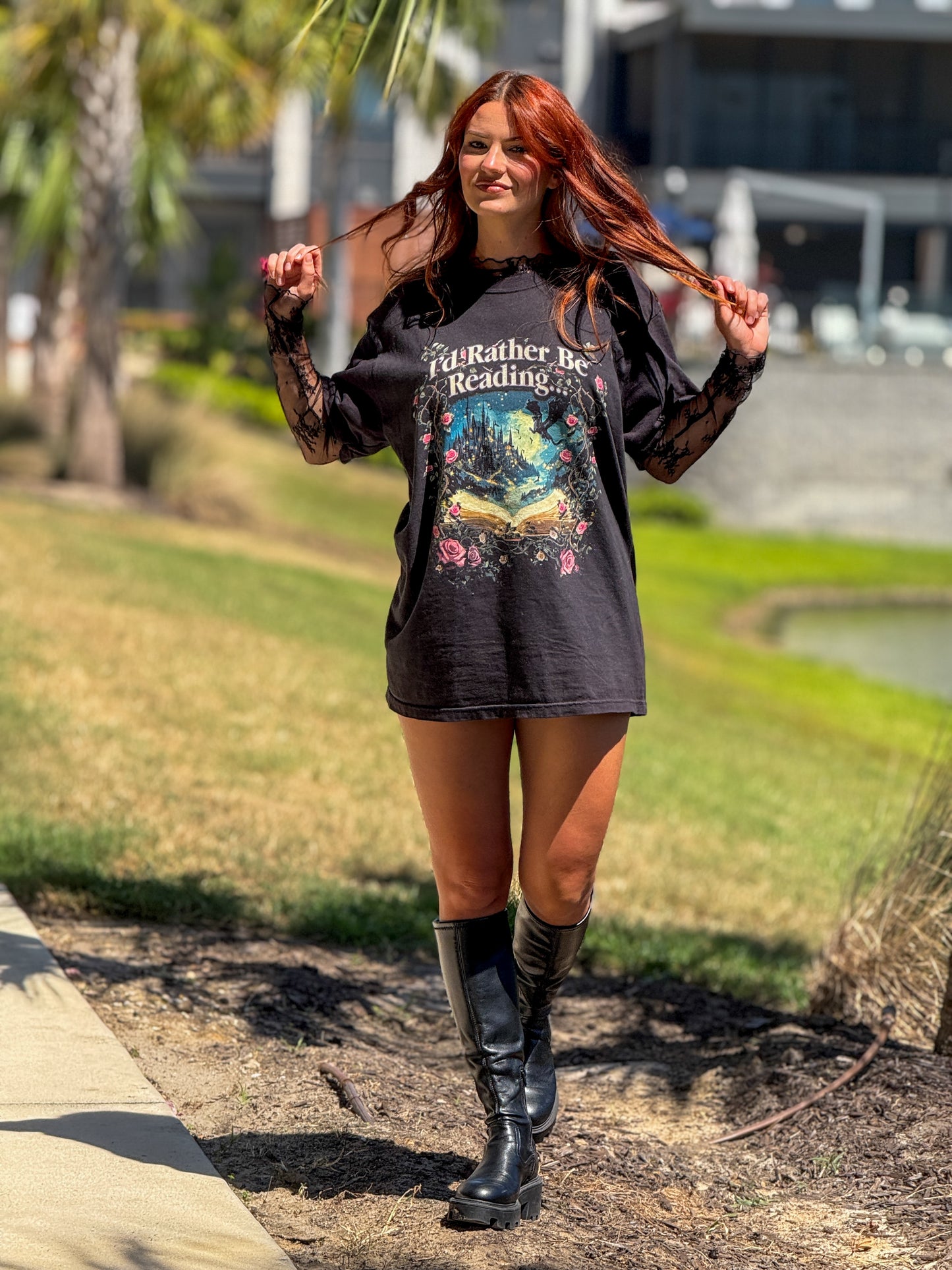 “I’d Rather Be Reading” – Romantasy Comfort Colors Tee